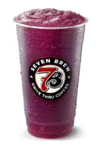 7 Brew Blue Pom Smoothie