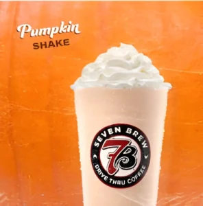 7 Brew Pumpkin Milk Shake
