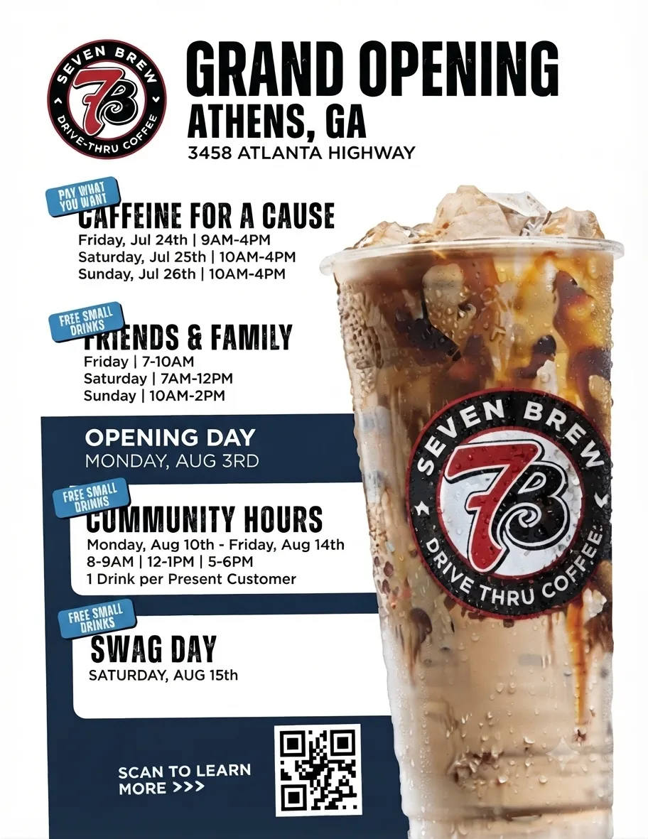 7 Brew Athens, GA