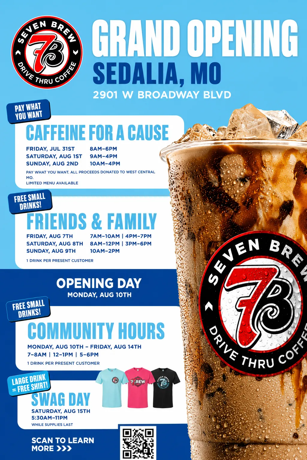 7 Brew Sedalia MO