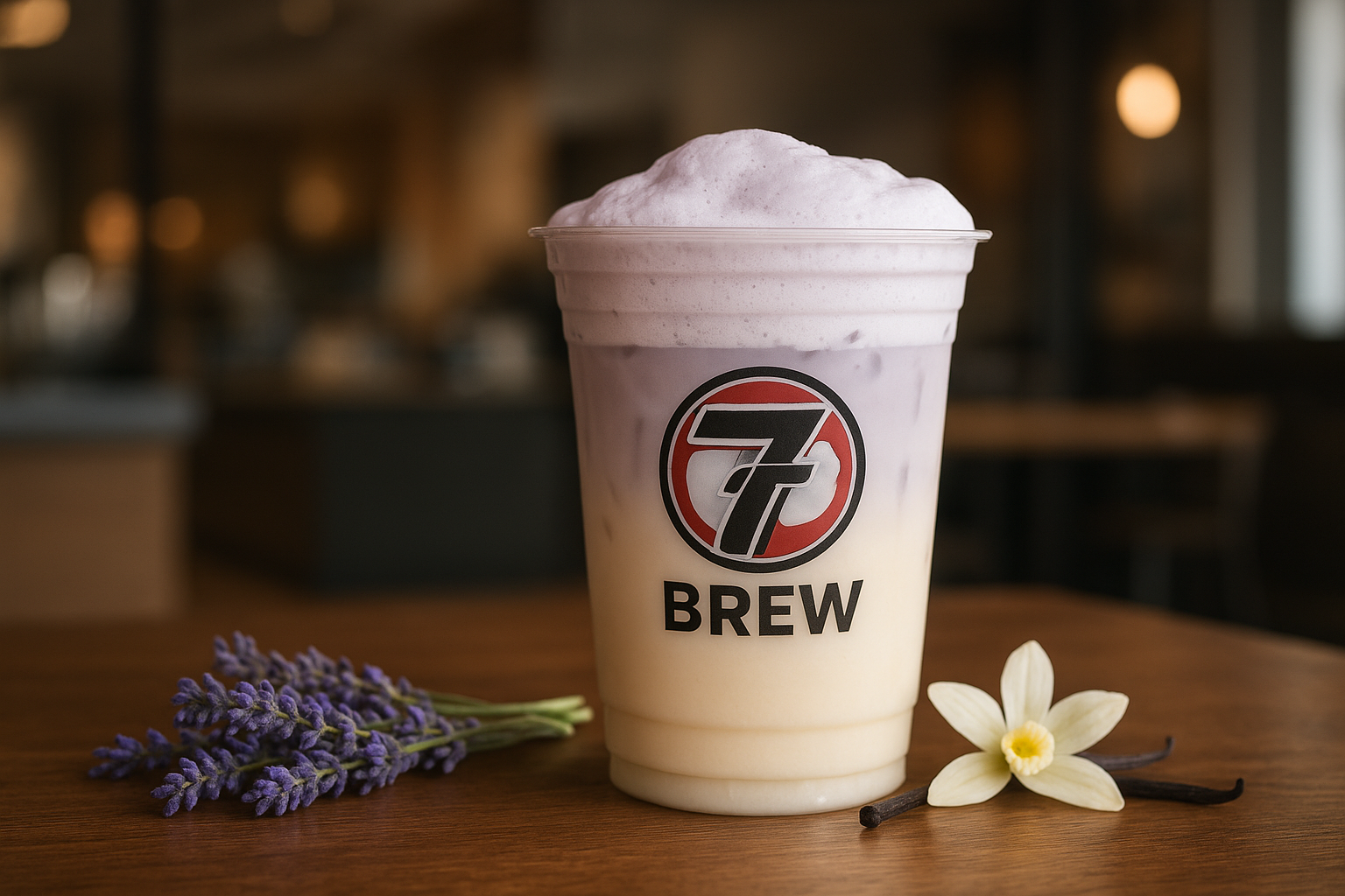 Cloud 97 Brew secret menu drink with Lavender , Vanilla flavors