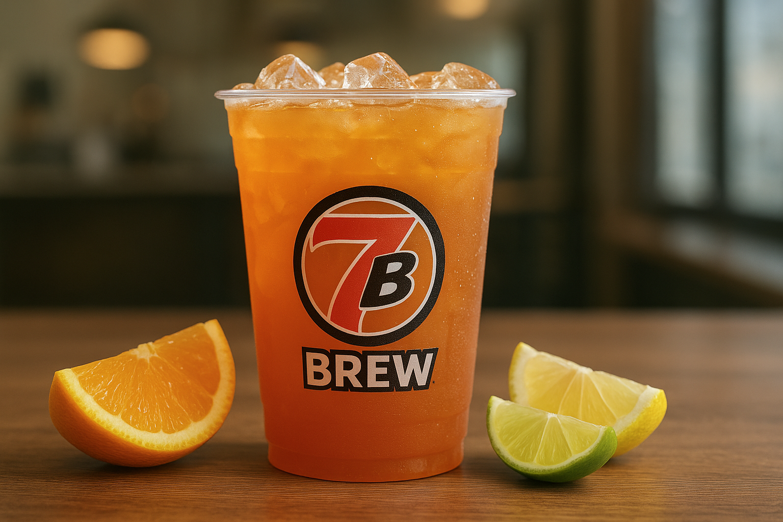 Heatwave7 Brew secret menu drink with Orange , Lime , Lemon Concentrate flavors