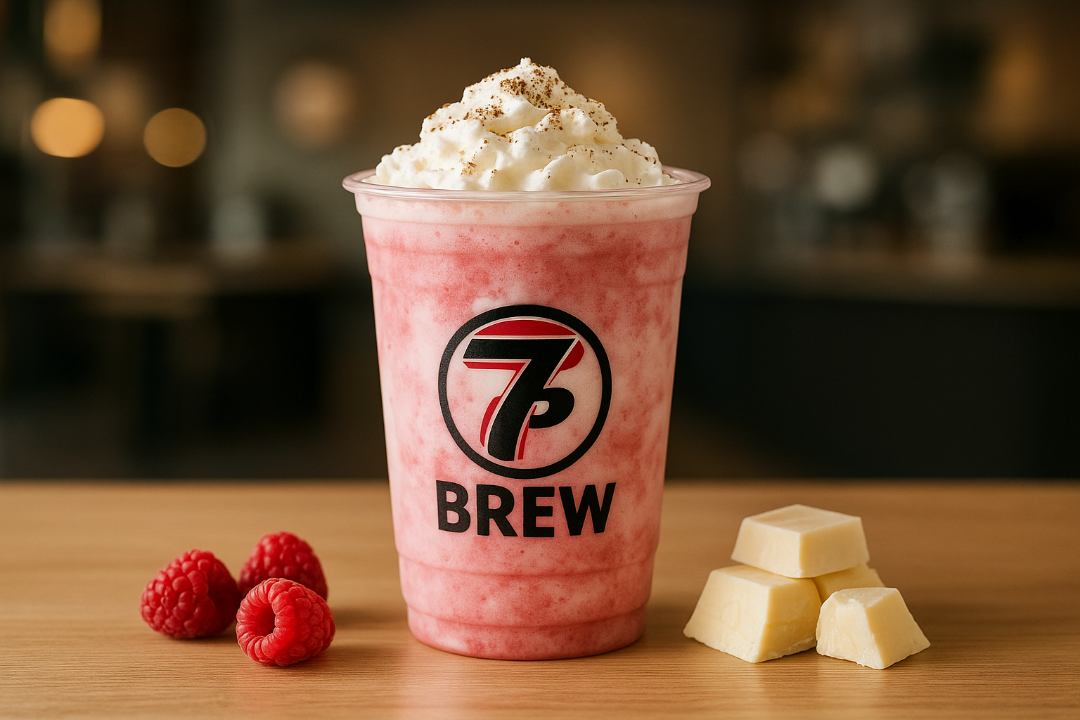 Raspberry Truffle7 Brew secret menu drink with Raspberry , White Chocolate flavors