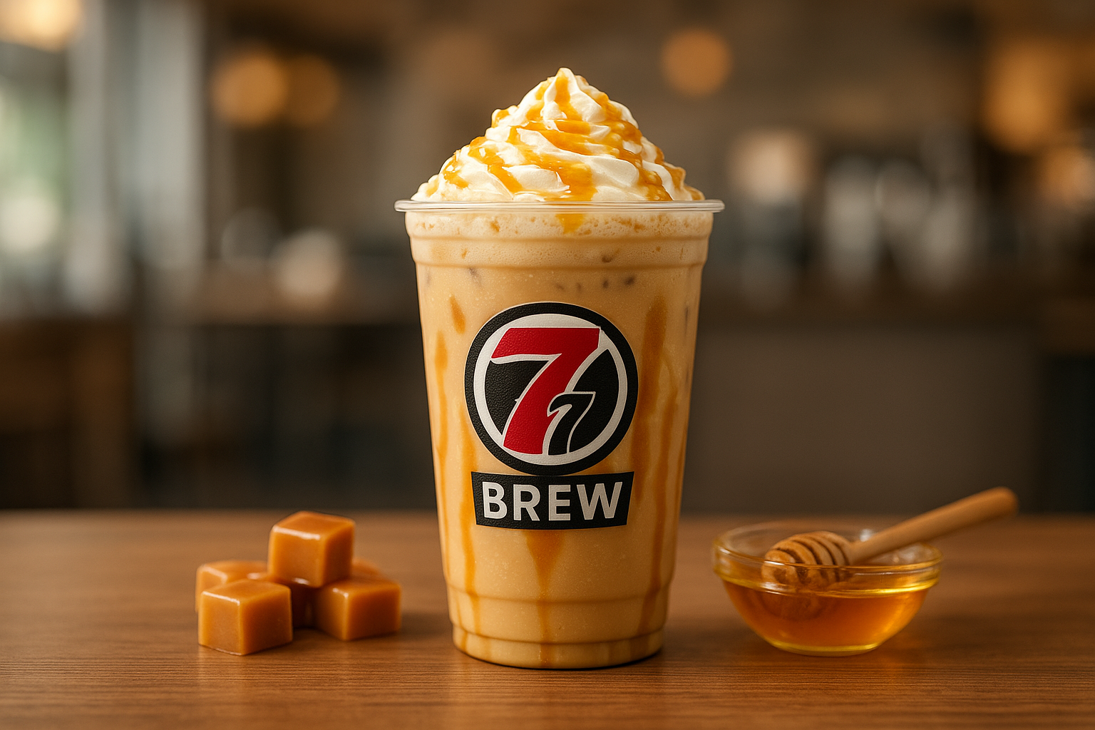 Salted Honey7 Brew secret menu drink with Salted Caramel , Honey flavors