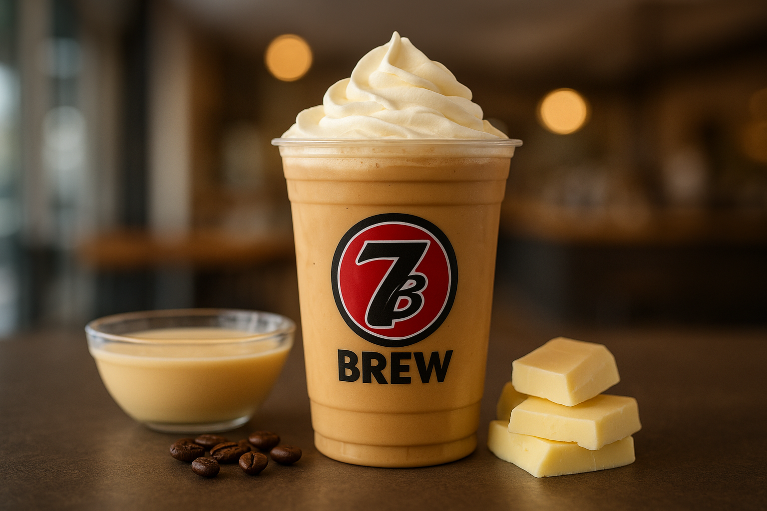 Smooth 77 Brew secret menu drink with Irish Cream , White Chocolate flavors