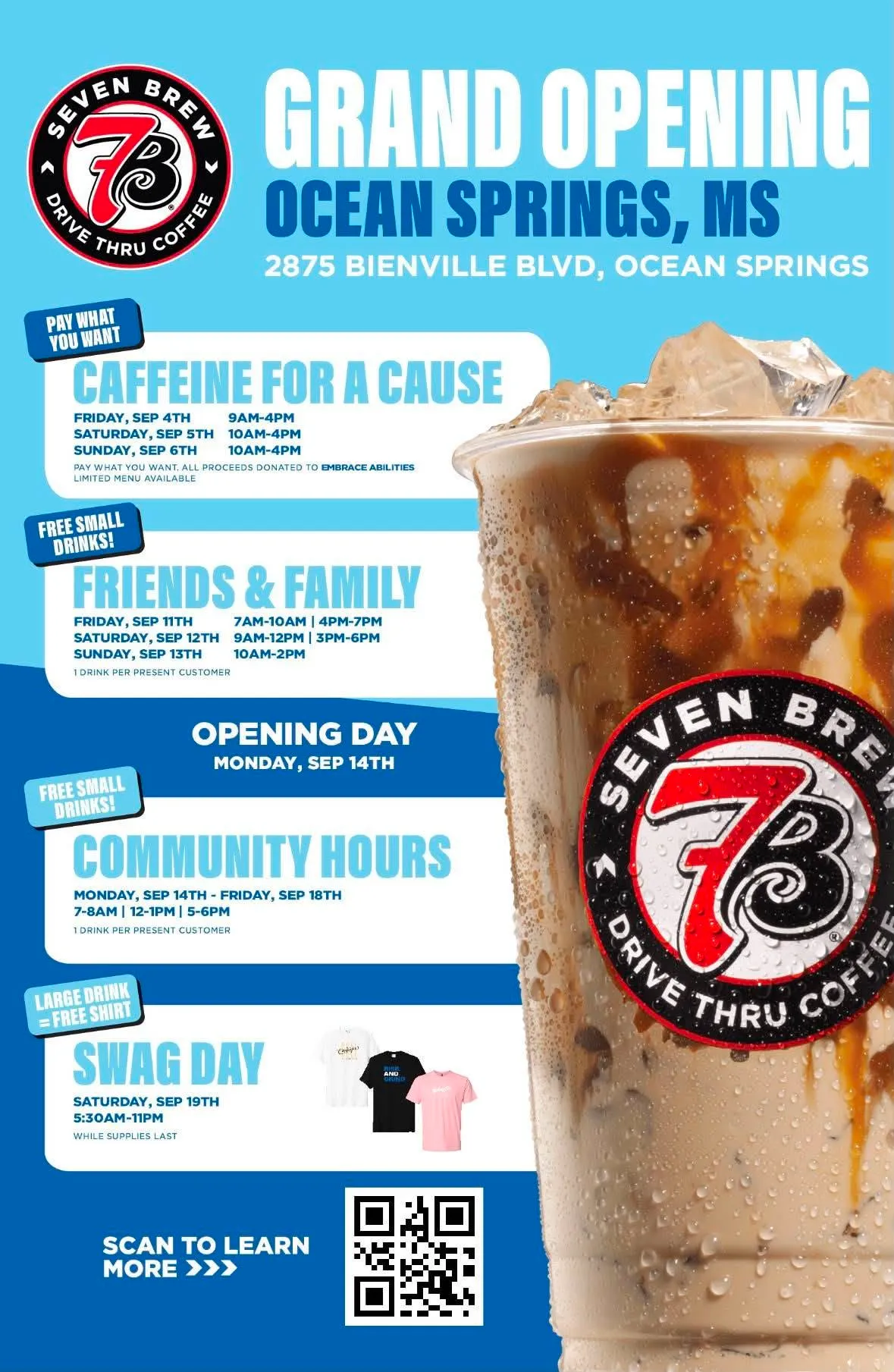 7 Brew Ocean Springs, MS