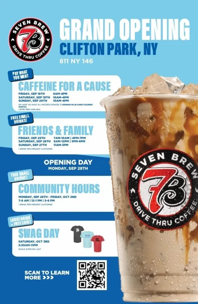 7 Brew Opening Clifton Park, NY