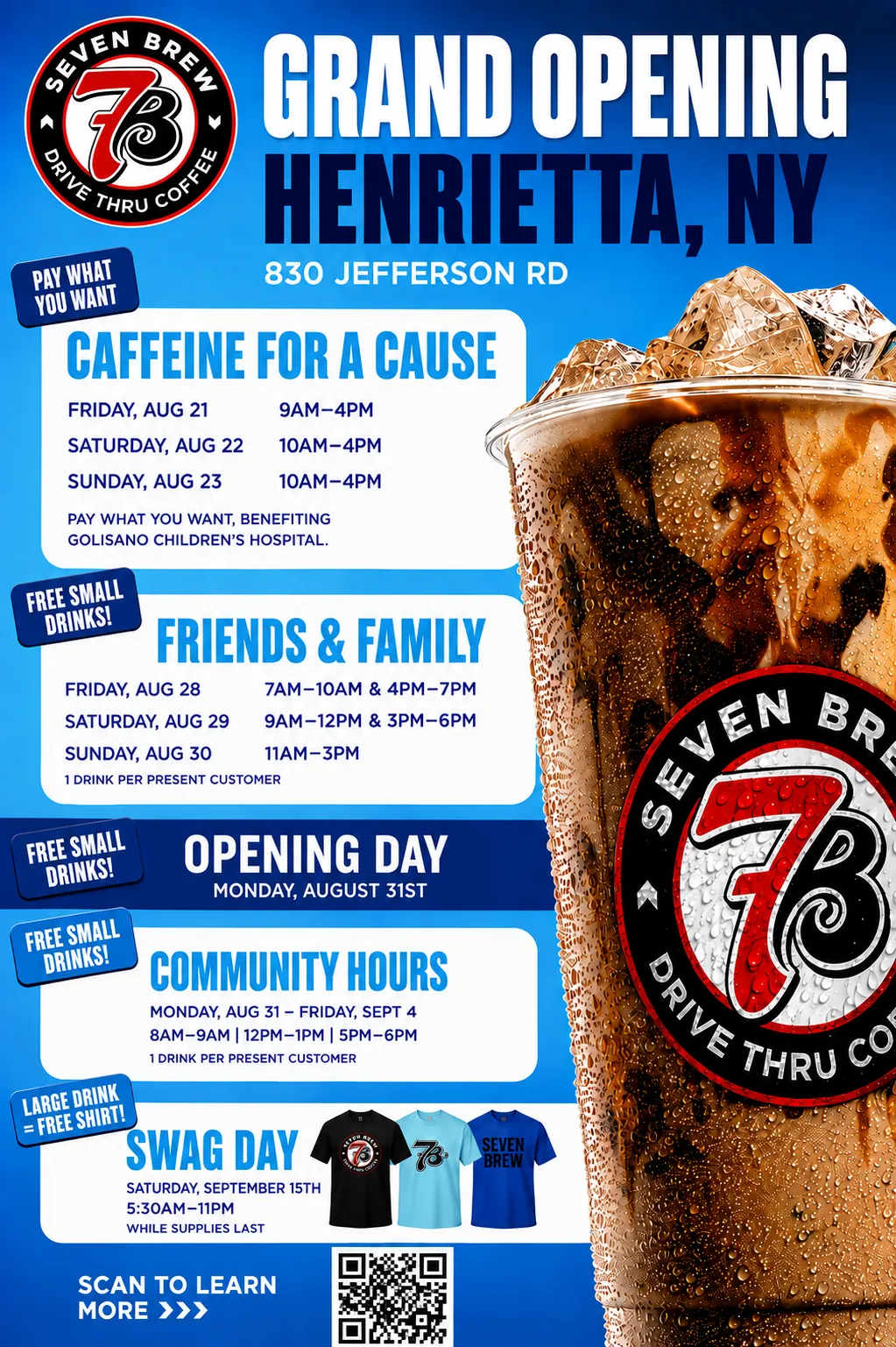 7 Brew Henrietta