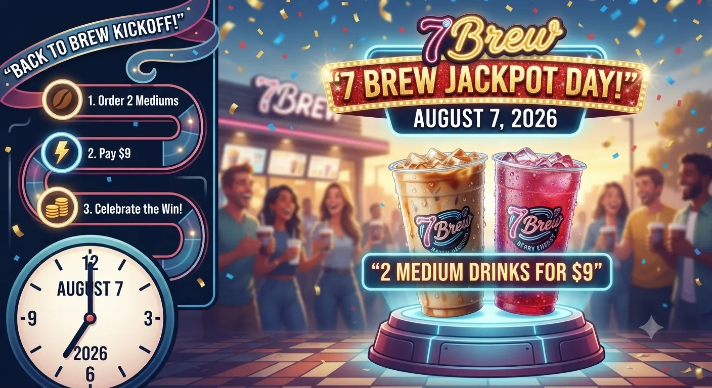 7 Brew August Jackpot Day