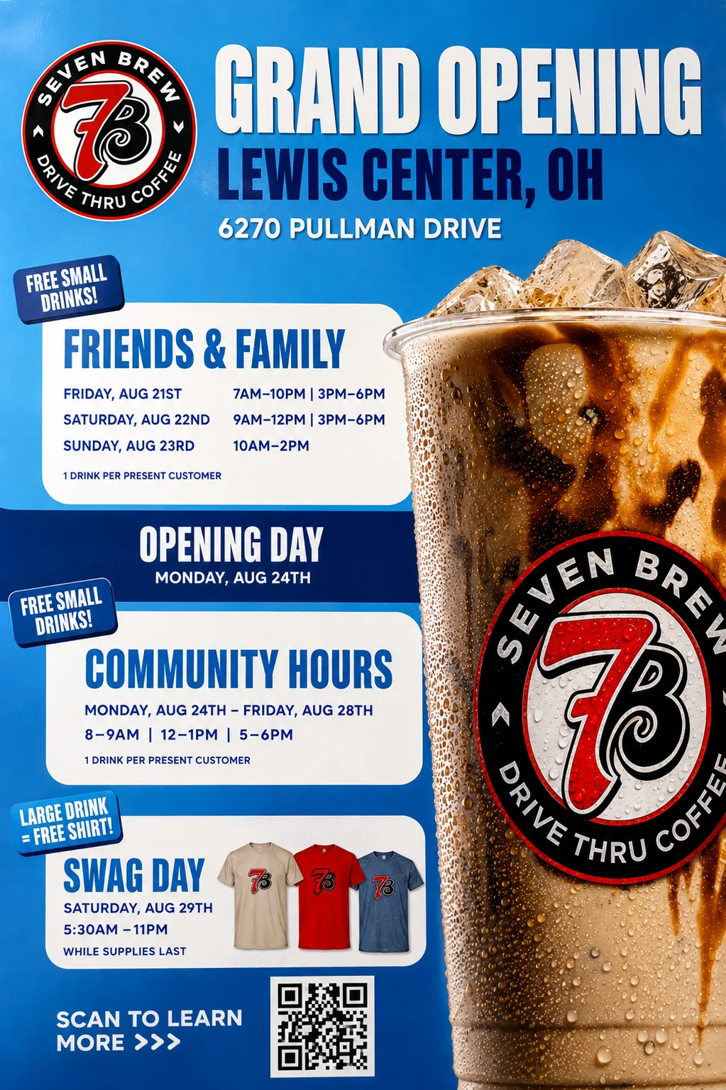 7 Brew Lewis Center, Ohio