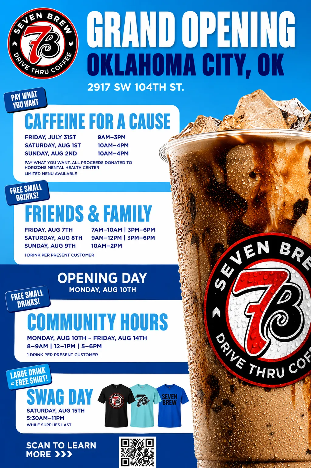 7 Brew Opening Oklahoma City, OK